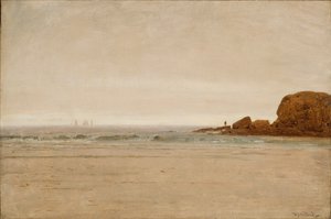 Beach and Rocks by Thomas Worthington Whittredge