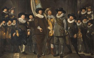 Officers and Other Civic Guardsmen of the IIIrd District of Amsterdam, under the Command of Captain Allaert Cloeck and Lieutenant Lucas Jacobsz Rotgans