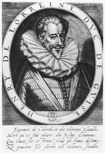 Henri de Lorraine, Duke of Guise by Thomas de Leu