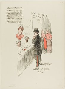 The Little Schoolboy by Théophile Alexandre Pierre Steinlen
