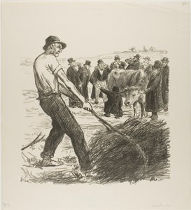 Milch Cow by Théophile Alexandre Pierre Steinlen