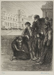 Misery and Splendor by Théophile Alexandre Pierre Steinlen