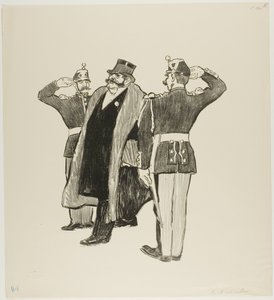 One Hundred Million by Théophile Alexandre Pierre Steinlen