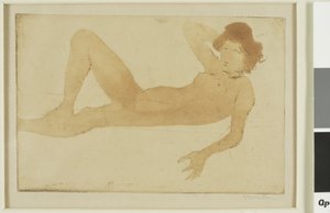 Reclining Nude Woman