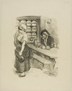 The Return of the Sailor by Théophile Alexandre Pierre Steinlen