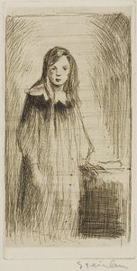 Young Girl Standing
