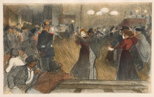 Bal de Barrière, 1898 by Théophile Alexandre Steinlen