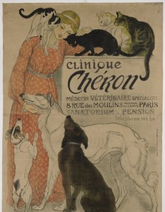 Clinique Chéron by Théophile Alexandre Steinlen