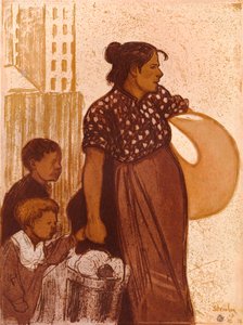 The Laundress, c1900