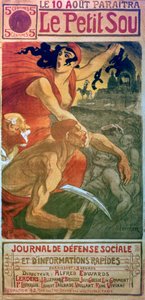 The Little Sou Socialist Magazine, c1879-1923 by Théophile Alexandre Steinlen