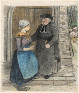 Penitence by Théophile Alexandre Steinlen