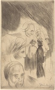 Sketch Plate by Théophile Alexandre Steinlen