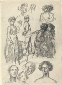 Sketches for Lovers on a Bench