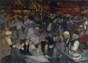 The Ball on the 14th of July by Théophile Alexandre Steinlen