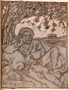 The Vagabond by Théophile Alexandre Steinlen