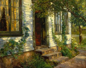 Sun on Old House Wall, Fredriksvern