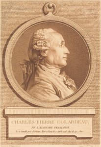 Charles Pierre Colardeau by Thérèse Éléonore Lingée after Louis Rolland Trinquesse