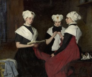 Three Girls from the Amsterdam Orphanage