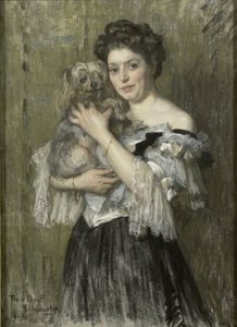 Maria Catharina Josephine Jordan (1866-1948). Wife of the Painter George Hendrik Breitner