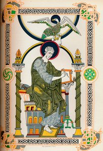 Saint writing by Thurwanger