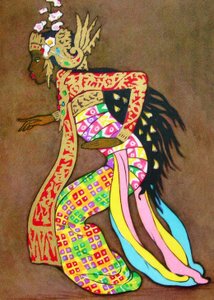 Classical Balinese Dancer by Thyra Kleen