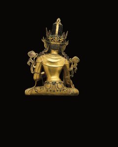Imperial Figure of Avalokiteshvara by Tibetan School