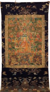 Third Panchen Lama Losan Penden Yeshe by Tibetan School