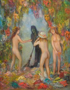 The Witch and the Young Girls