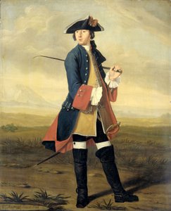 Portrait of Ludolf Backhuysen II by Tibout Regters