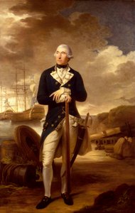 Rear-Admiral Richard Kempenfelt by Tilly Kettle