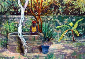 The Garden Well, 2017 by Tilly Willis