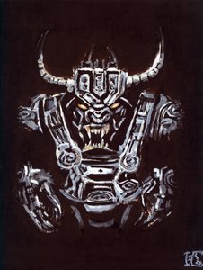 Menacing Robot Monster