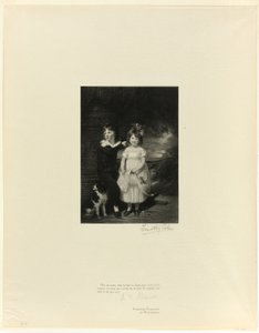 Brother and Sister, from Old English Masters by Timothy Cole