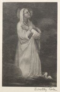 Old Italian Masters: Figure of the Virgin