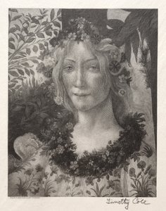 Old Italian Masters: Head of Flora by Timothy Cole