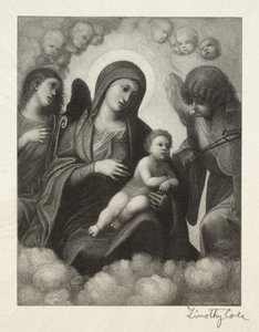 Old Italian Masters: Madonna and Child in Glory by Timothy Cole