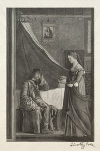Old Italian Masters: St. Ursula with her Father, 1888-1892 by Timothy Cole