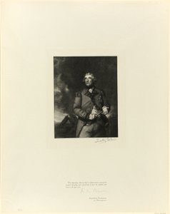 Portrait of Lord Heathfield, from Old English Masters by Timothy Cole