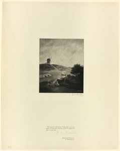 The Windmill, from Old English Masters by Timothy Cole