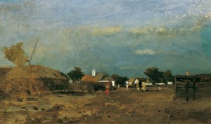Landscape in the Puszta