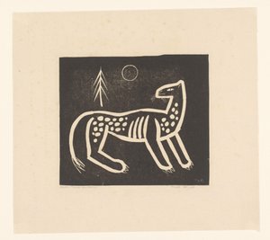 Tiger by Tinus van Doorn (signed by artist)