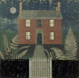 House at night