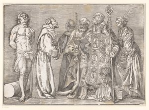Six Standing Saints