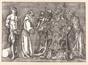 Six Standing Saints by Titiaan