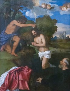 The Baptism of Christ by Titian (c.1488 1576)