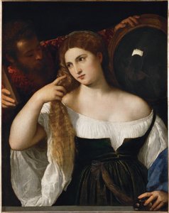 Woman with a Mirror