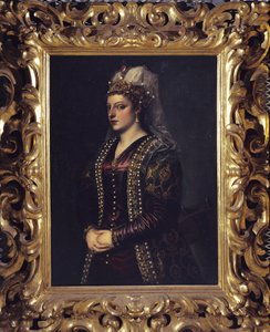 Portrait of Caterina Coronaro by Tiziano Vecelli