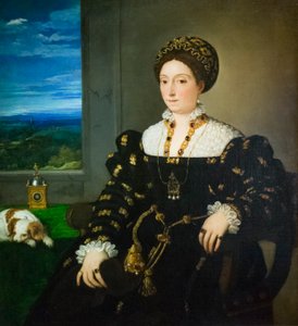 Portrait of Eleonora Gonzaga by Titian (c.1488 1576)