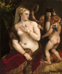 Venus with a Mirror, c. 1555 by Titian
