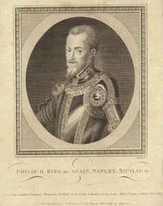 King Philip II of Spain by Tiziano Vecelli
